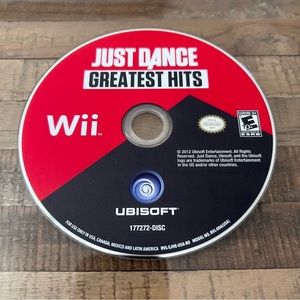 Wii Just Dance Greatest Hits 2012 Game Only